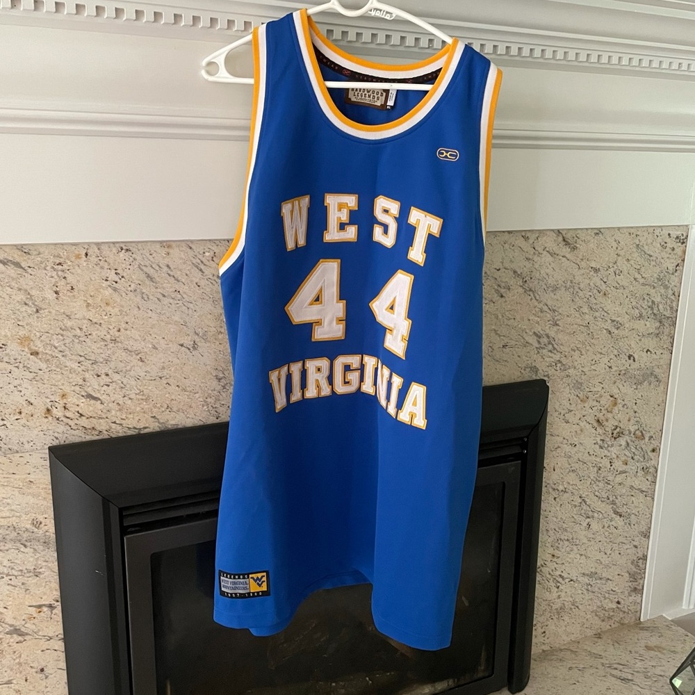 Jerry West West Virginia Jersey